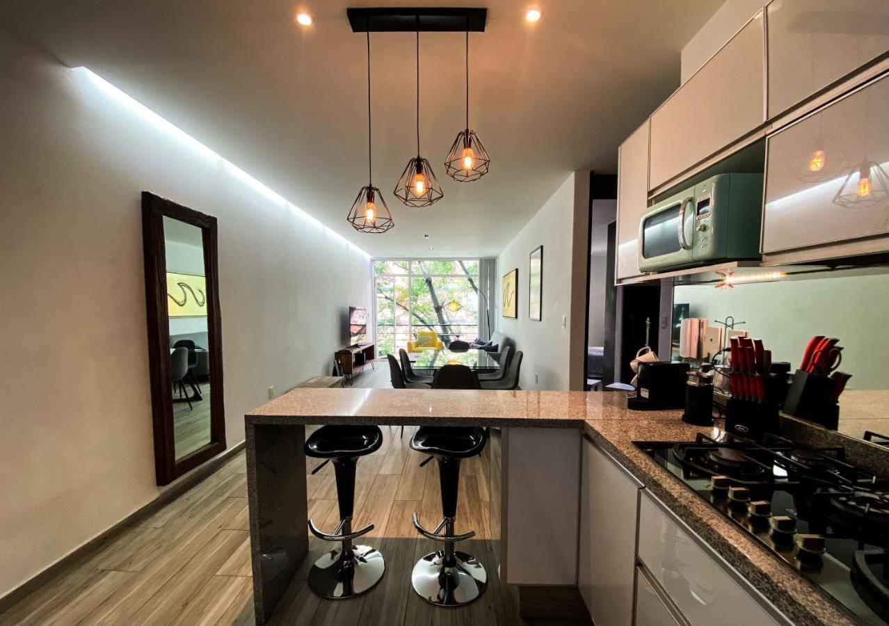 Exclusive Apartment In The Heart Of Mexico City. Dış mekan fotoğraf