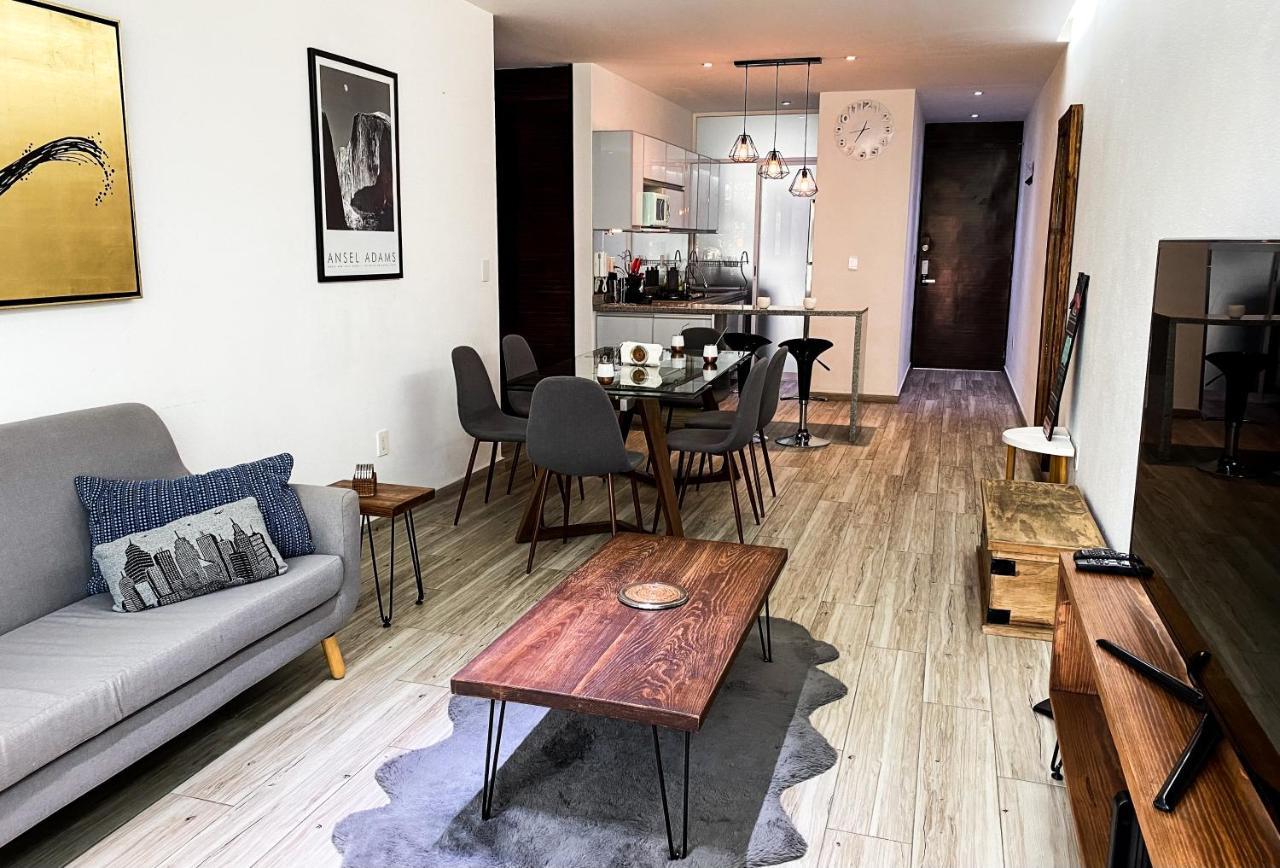 Exclusive Apartment In The Heart Of Mexico City. Dış mekan fotoğraf